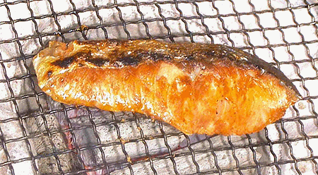 焼いた紅鮭